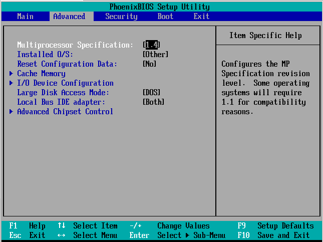 BIOS-Advanced-menu